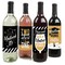 Big Dot of Happiness Mastered It - Master's Degree Graduation Party Decorations for Women and Men - Wine Bottle Label Stickers - Set of 4